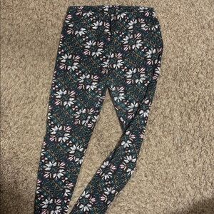 Floral Patterned Women's leggings